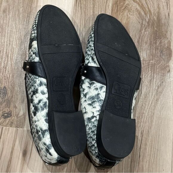 Circus Sam Edelman Snakeskin Loafers Shoes Women’s 5 1/2 5.5 - Picture 3 of 4
